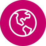 Icon Weltkugel